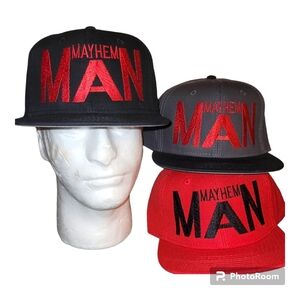 NWT Custom Embroidery  Hats Snap Back